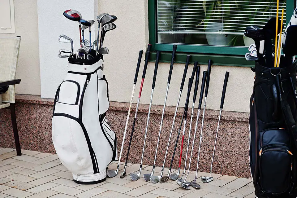 The distance range of the clubs